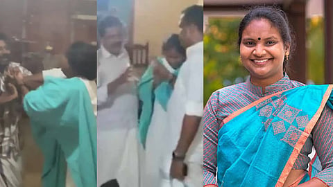ramya haridas congress workers clash