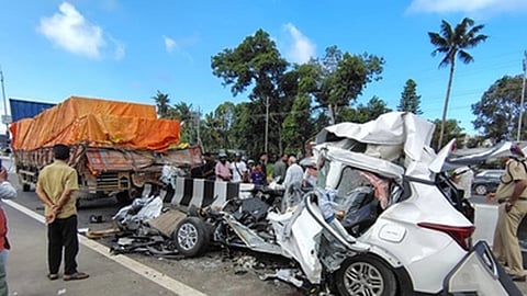 kaipamangalam crash collector orders joint highway inspection