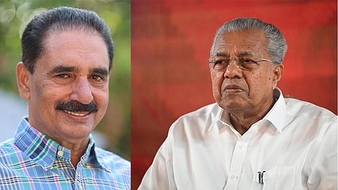 n.k. premachandran responded to ed action against pinarayi vijayan