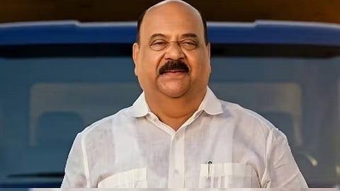 Mani C. Kappan mla should be disqualified, letter to Speaker