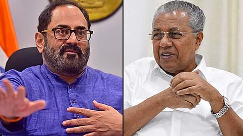 Rajeev Chandrasekhar wants Pinarayi Vijayan to resign as opposition leader in ed action