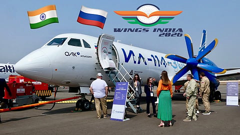 Ilyushin I1 114-300 aircraft