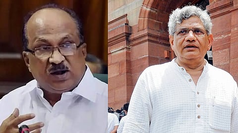 K.V. Thomas recalls Yechury's words.