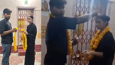 Wife eloped with a classmate; husband tracked them down and arranged their marriage