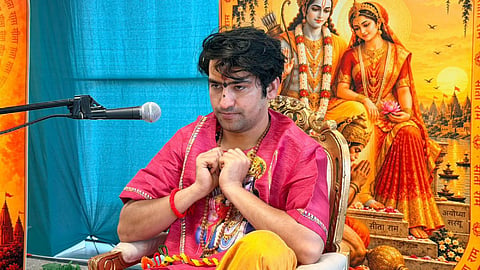 Dhirendra Krishna Shastri, known as Bageshwar Baba.