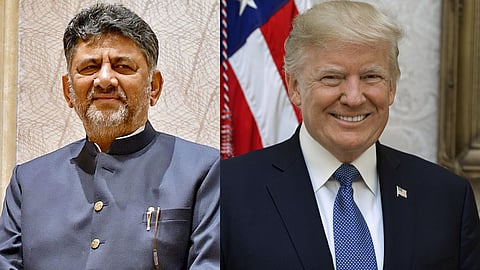 D.K. Shivakumar says even Trump is copying the Congress government's schemes in karnataka