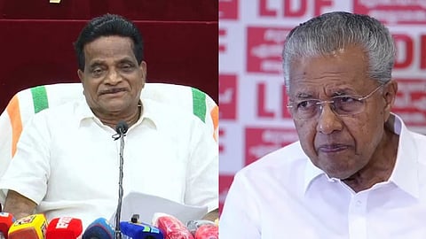 tk govindan on pinarayi vijyan ed case