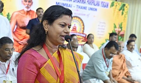 Guru's philosophy helps resolve the problems facing the world: Minister Bindu Krishna.