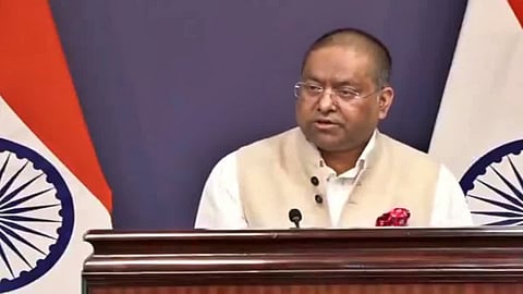  External Affairs Ministry spokesperson Randhir