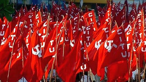 CITU prepares to hold a march to Parliament against the Central Government's anti-worker policies.