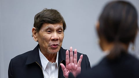 Former Philippine President Rodrigo Duterte