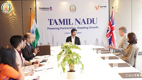 Vijay returns after UK visit; investment pledges worth ₹15,300 crore for Tamil Nadu.