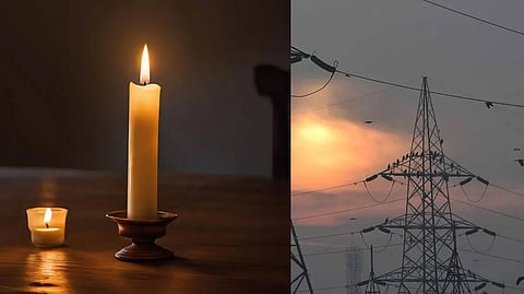 Searching for the reason for the power cut...