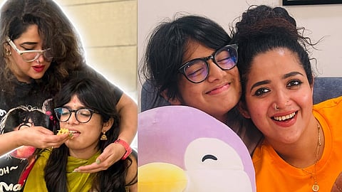 abhirami suresh wishes avanthika happy birthday