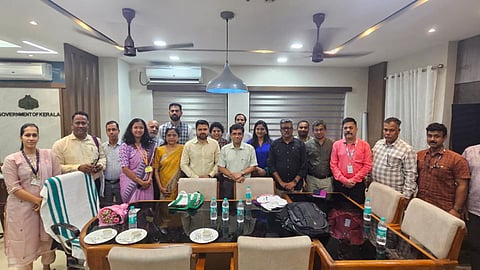 When a media delegation from Maharashtra and Goa met with Tourism Secretary K. Biju.