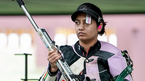 Malayali shooter Vidarsa Vinod 2nd medal in Asian Games
