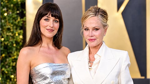 Dakota Johnson, mother Melanie Griffith