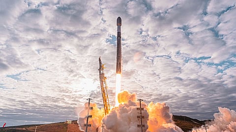 SpaceX soars with 26 Starlink satellites.