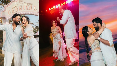 ahaana nimish pre wedding event