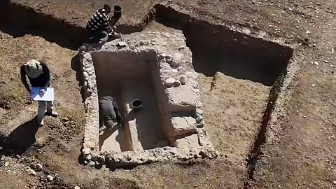 A 2,000-year-old mikveh reminiscent of John the Baptist's baptismal ministry.