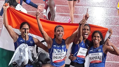India Wins First Athletics Gold at 2026 Asian Games through women's 4x400 m relay