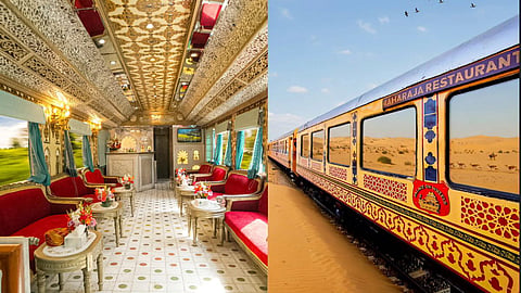The Maharajas' Express, Indian Railways' luxury train.