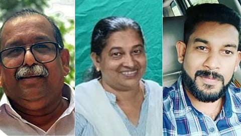 three members in a family missing kottayam