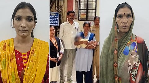 Couple arrested for selling their own child to buy a mobile phone and a gold chain