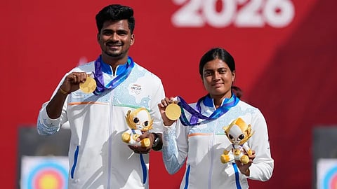 again india wins gold in the mixed team event as well