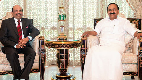 ma yusuff ali ready to provide his private aircraft and helicopter to government
