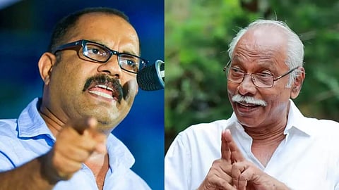 mn karassery against minister km shaji