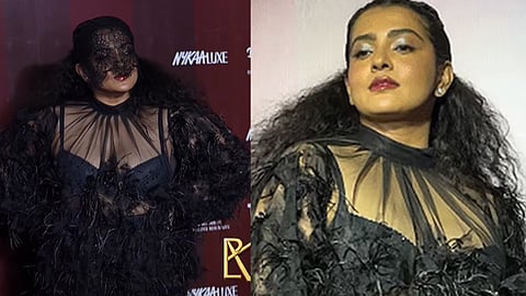 parvathy thiruvoth stylish look at mumbai fashion event