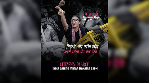 National capital becomes the hub of protest; AISA's 'Citizen March' begins.
