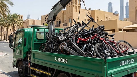 road safety dubai police held 408 cycles