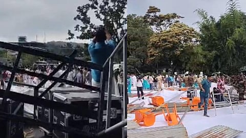 thekkady wildlife week stage collapse