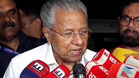 delhi police released pinarayi vijayan