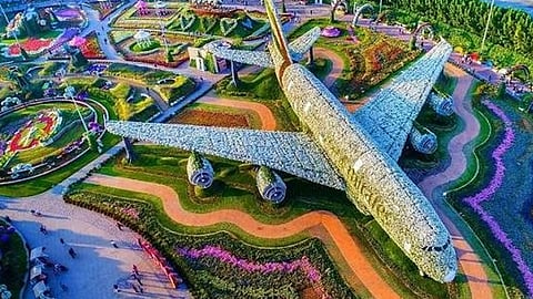 Miracle Garden has opened, offering a spectacular display of flowers