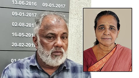 കാട്ടൂരിൽ വയോധികയെ കൊലപ്പെടുത്തി സ്വർണം കവർന്ന കേസിൽ അയൽവാസി അറസ്റ്റിൽ