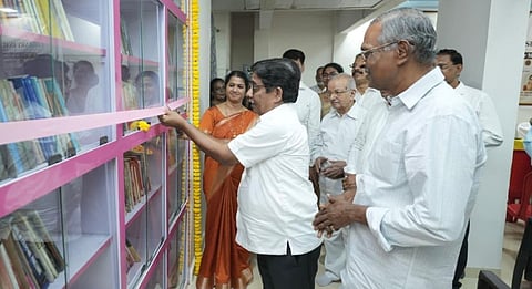 
The library was inaugurated at the Guru Centre.