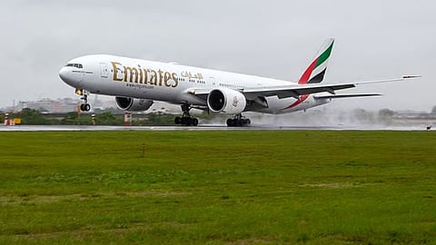 Bird strike; Emirates flight from Delhi to Dubai delayed