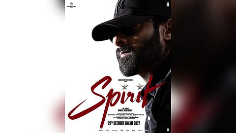 Prabhas's film 'Spirit' will hit theaters on October 29, 2027.