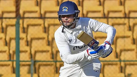 shubman gill poor form in ranji trophy; dismisses for 1 run