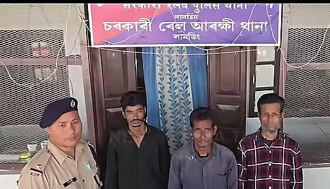 Bangladeshis Bilal Hussain, Amir Ali and Hasan Mia arrested by RPF during Durga Puja celebrations