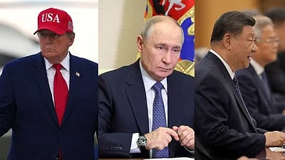 Trump, Putin, Xi Jinping