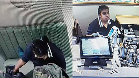 starbucks theft video out