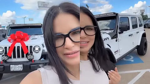 sunny leone buy jeep Wrangler Rubicon
