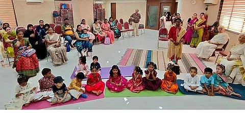 
Bombay Keraliya Samajam conducted Vidyarambham.
