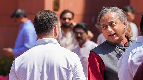 Shashi Tharoor on Rahul Gandhi foreign trip