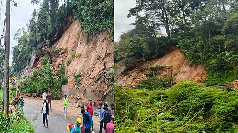 landslide on the Kochi–Dhanushkodi National Highway