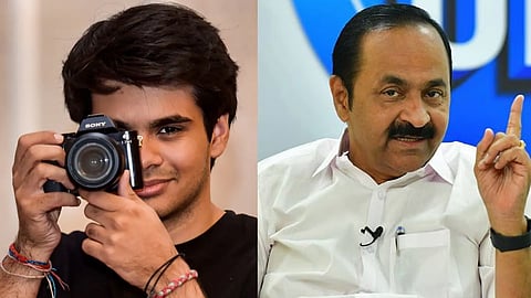 vd satheesan invite raihan bandra to kerala on photo exhibition